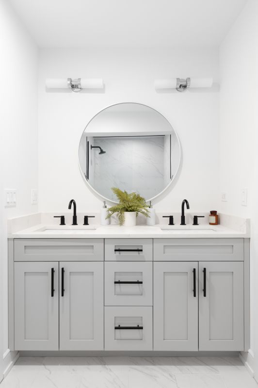 Stylish Vanity and Lighting