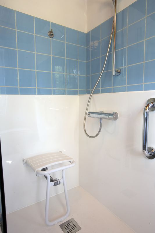 Disability Shower Installation detail